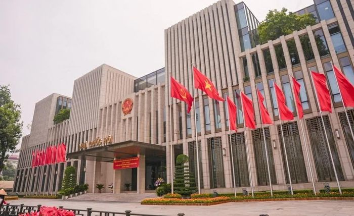 Trang trí chào mừng 81 năm Quốc khánh 2/9. (Nguồn: Phụ nữ Việt Nam)
