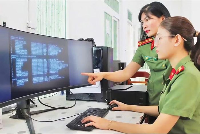 Bộ Công an chủ trì chặn lọc, khắc phục và loại trừ xung đột thông tin trên không gian mạng liên quan đến an ninh quốc gia, trật tự, an toàn xã hội. Ảnh minh họa: Công an TP Cần Thơ