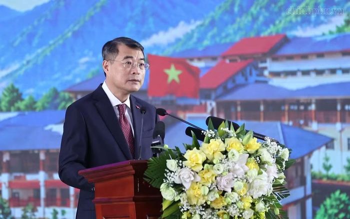 Thủ tướng Lê Minh Hưng phát biểu chỉ đạo. Ảnh: CP