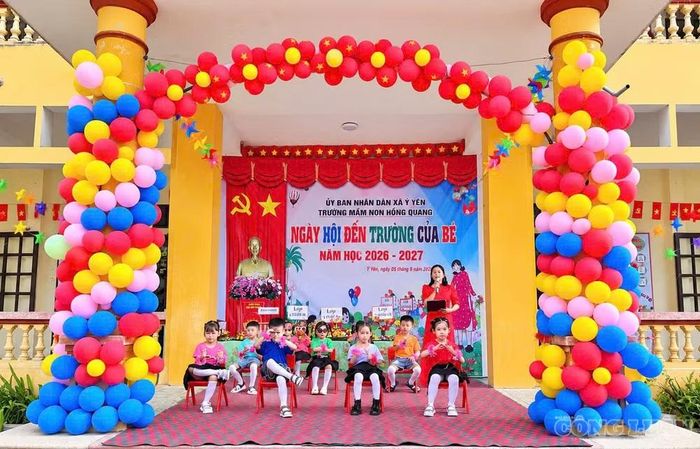 Ngày hội đến trường của các bé năm 2026 - 2027