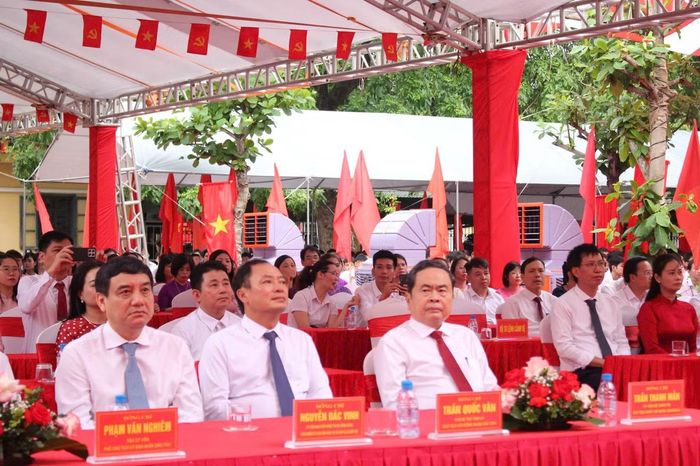 Các đại biểu tại Lễ khai giảng năm học 2026-2027. Ảnh: N.L.