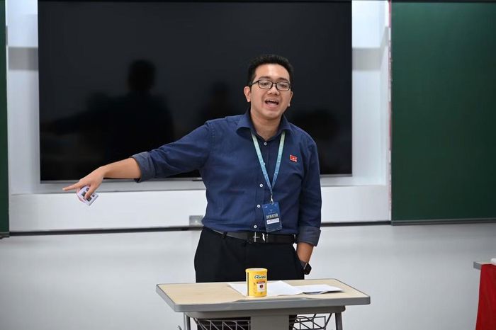 Vũ Đức Hùng thi đấu hết mình tại ABP 2026. Ảnh ABP 2026.