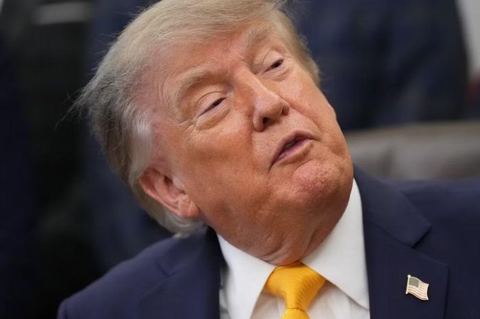 Tổng thống Mỹ Donald Trump phát biểu ngày 4/9. (Ảnh: AP)
