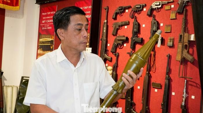 Theo ông Trần Vũ Bình - đại diện Bảo tàng Biệt động Sài Gòn – Gia Định. Ảnh: Nhân vật cung cấp