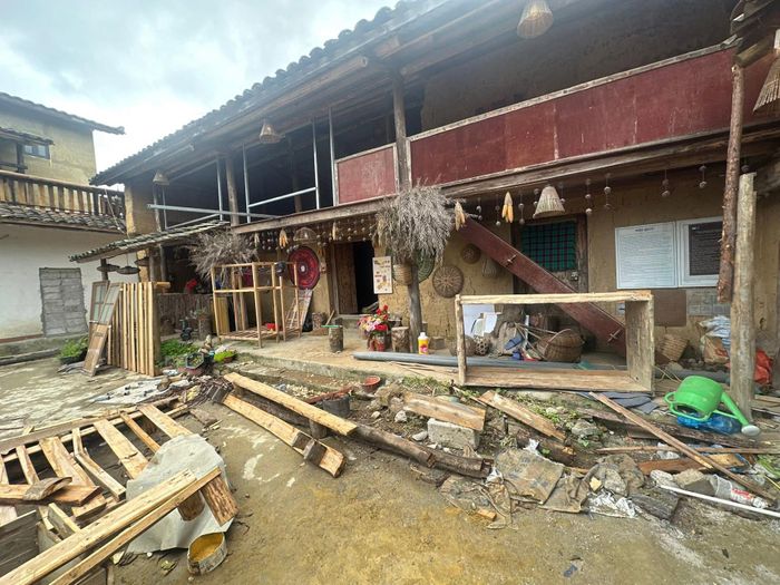 Quá trình cải tạo nhà cổ thành homestay kéo dài khoảng 4 tháng