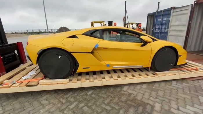 Lamborghini Temerario ra mắt toàn cầu ngày 16/8/2024 tại Mỹ, thay thế cho Huracán. Ảnh cắt từ clip. Nguồn: FB Nguyễn Quốc Cường