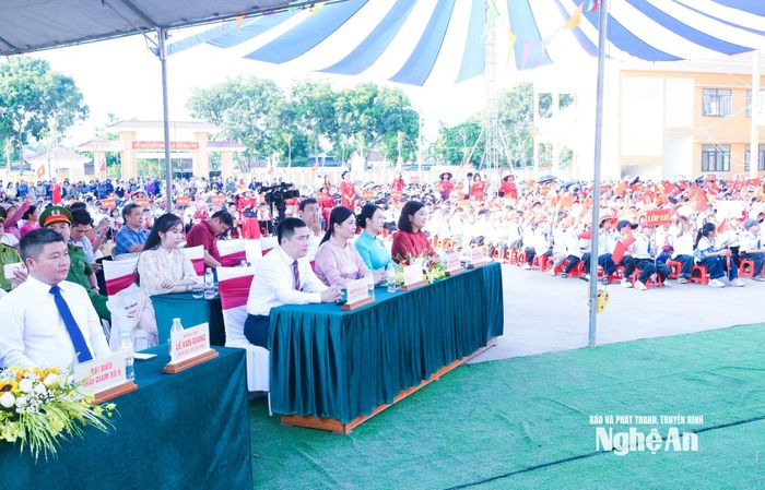 Quang cảnh Lễ khai giảng năm học mới 2026 - 2027. Ảnh: Mai Hoa