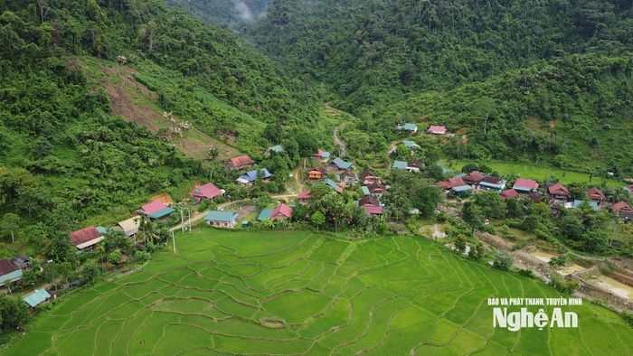 Bản Na Kho hôm nay. Ảnh: Ngọc Dũng