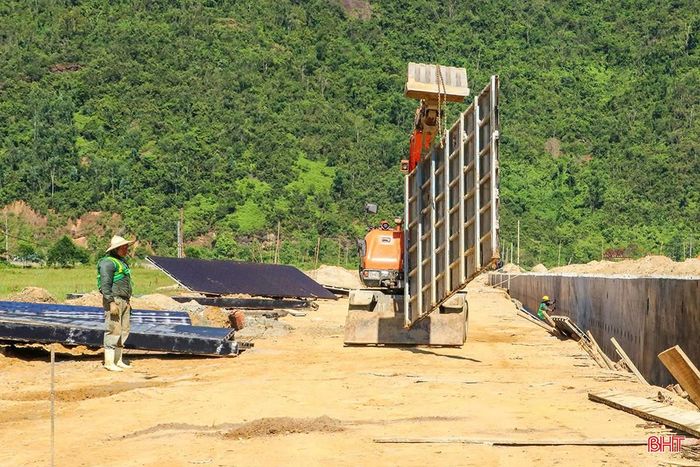Dự án hiện đã đạt gần 40% khối lượng công việc.