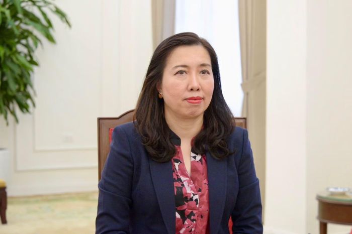 Thứ trưởng Bộ Ngoại giao Lê Thị Thu Hằng. (Ảnh: BNG)