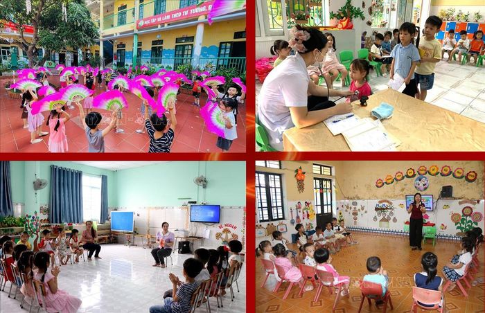 Các trường mầm non sẵn sàng cho năm học mới.