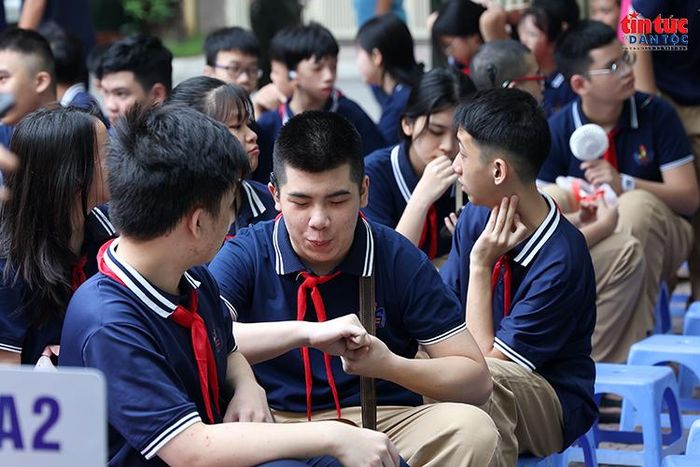 Không khí rộn ràng trong ngày đầu năm mới.
