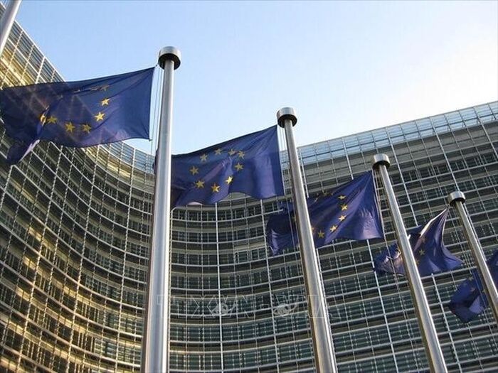 Trụ sở Ủy ban châu Âu tại Brussels, Bỉ. Ảnh: IRNA/TTXVN