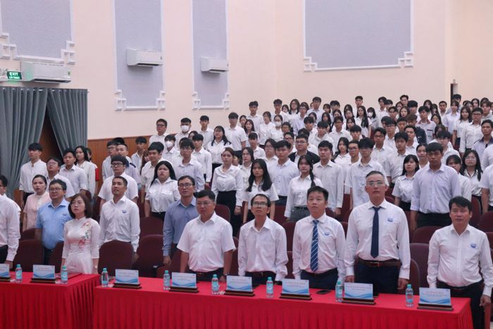 Lễ khai giảng năm học 2026-2027 tại Phân hiệu Trường Đại học Thủy lợi tại TP Hồ Chí Minh.