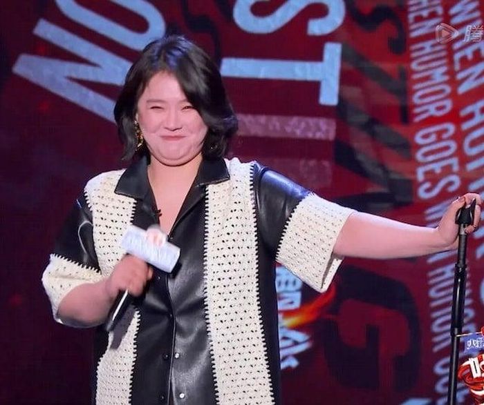 Mã Tư Thuần từng có giai đoạn tăng cân mất kiểm soát vì tác dụng phụ của thuốc điều trị bệnh tâm lý. Cô trở nên "phát tướng", gương mặt bị phá nét. Ảnh: Weibo.