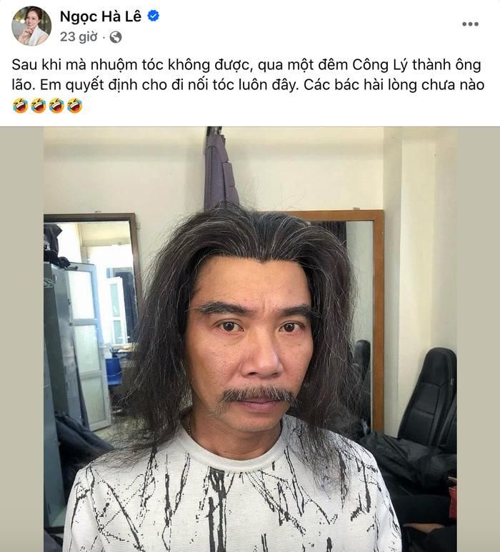 Diện mạo khác lạ của NSND Công Lý.