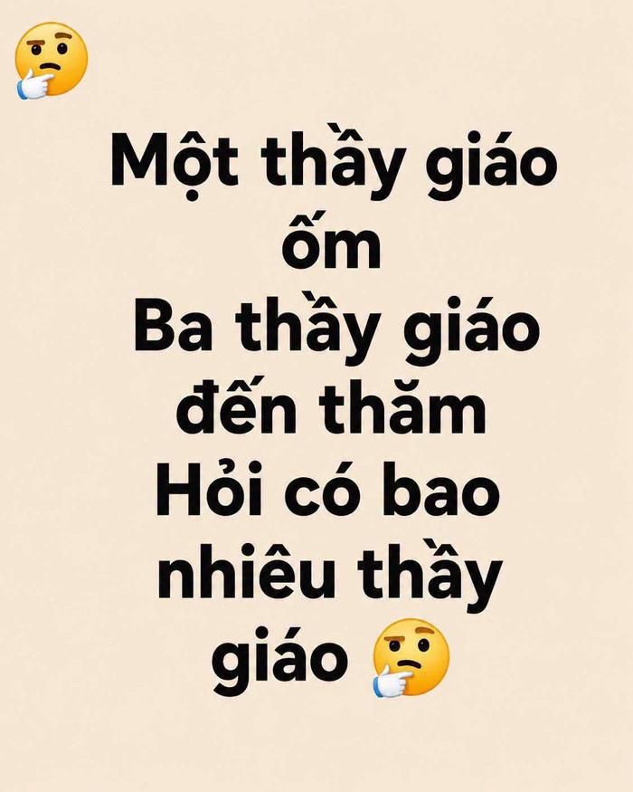 Bài toán đố mẹo gây tranh luận trên mạng xã hội.