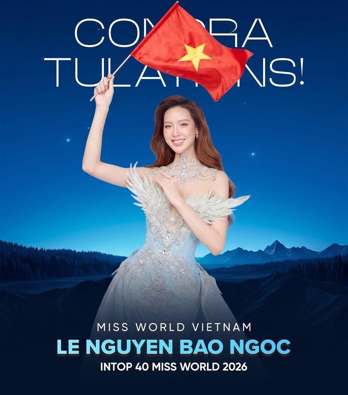 Bảo Ngọc vào Top 40 Hoa hậu Thế giới 2026