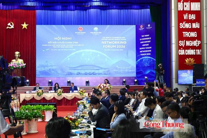 Hội nghị kết nối chuỗi cung ứng hàng hóa xuất nhập khẩu, thương mại điện tử tỉnh Tây Ninh lần thứ IV năm 2026.