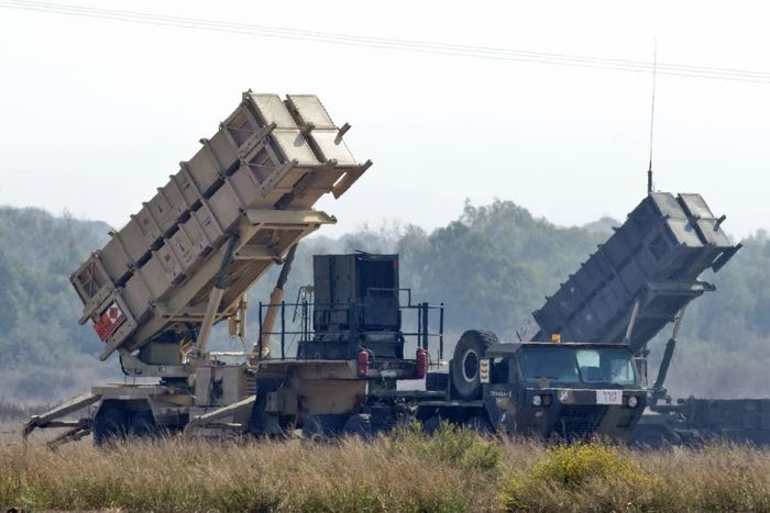 Tên lửa Patriot của quân đội Mỹ được triển khai tại Trung Đông. Ảnh: AFP.