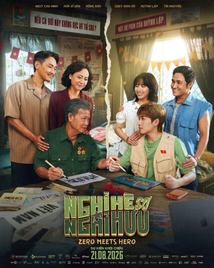 Poster phim Nghỉ hè sợ nghỉ hưu.