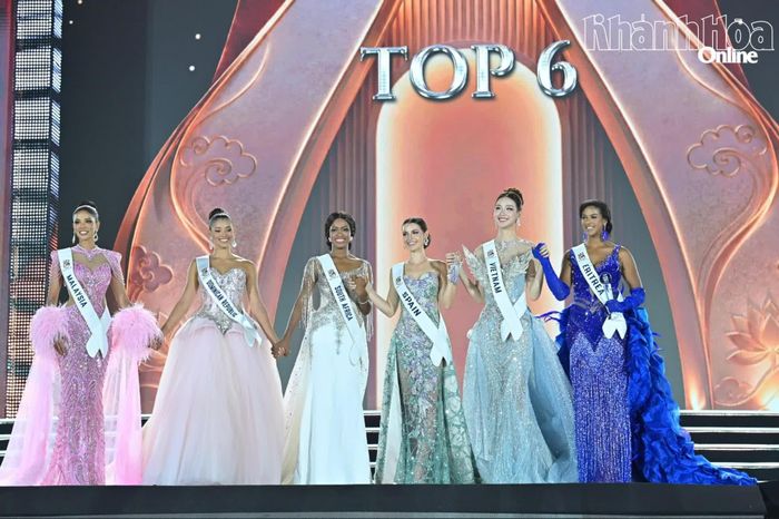 Top 6 Miss World 2026.