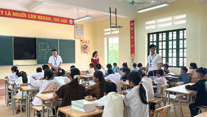 Trường Phổ thông dân tộc bán trú THCS số 2 Nậm Xây sẵn sàng cho năm học mới 2026 - 2027.