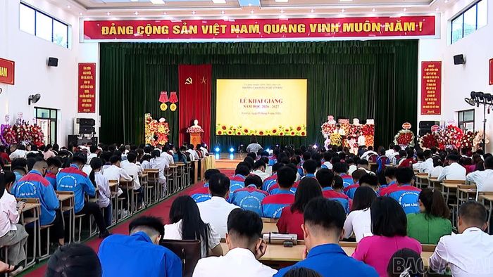 Quang cảnh Lễ Khai giảng năm học 2026 - 2027.