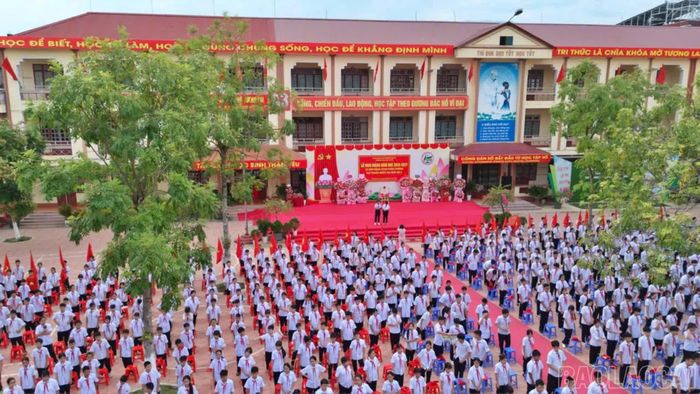 Năm học 2026 - 2027, Trường THCS Ngô Văn Sở, phường Lào Cai, vinh dự đón Bằng công nhận trường đạt chuẩn quốc gia mức độ 2.