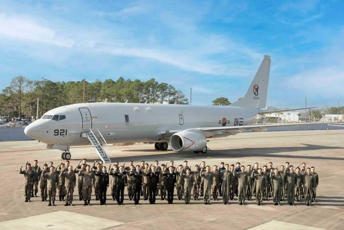 P-8A Poseidon của Hải quân Hàn Quốc. Seoul hiện sở hữu sáu máy bay loại này. Ảnh: Hải quân Hàn Quốc