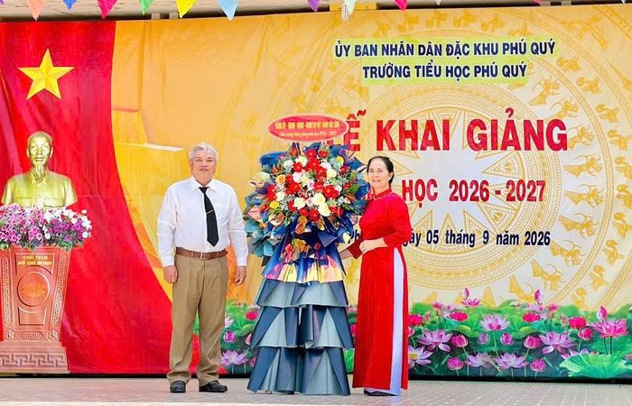 Sau sắp xếp, trường tiểu học Phú Quý với hơn 100 lớp là một trong những trường có quy mô lớn của tỉnh.