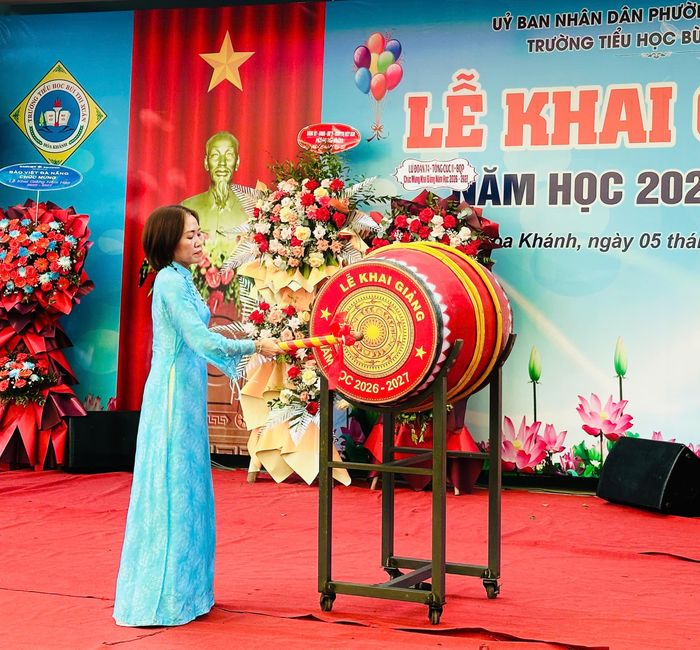 Tiếng trống khai trường báo hiệu một năm học mới đã đến
