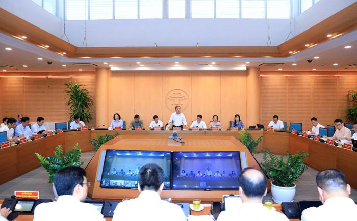 Toàn cảnh phiên họp. Ảnh: N.Hải