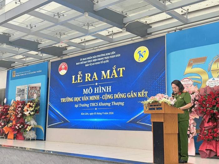 Ra mắt mô hình tại phường Kim Liên
