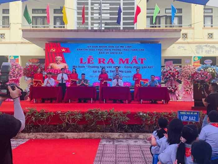 Ra mắt mô hình tại xã Mê Linh
