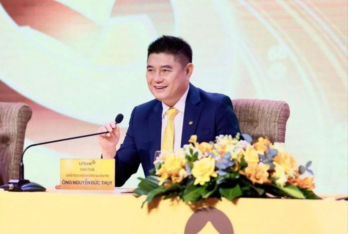 Doanh nhân Nguyễn Đức Thuỵ từng là Chủ tịch Ngân hàng LPBank. Ảnh: LPBank