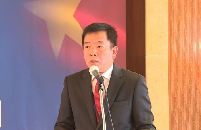 Đại sứ Việt Nam tại Hàn Quốc Vũ Hồ. Ảnh: ĐSQ Việt Nam tại Hàn Quốc.