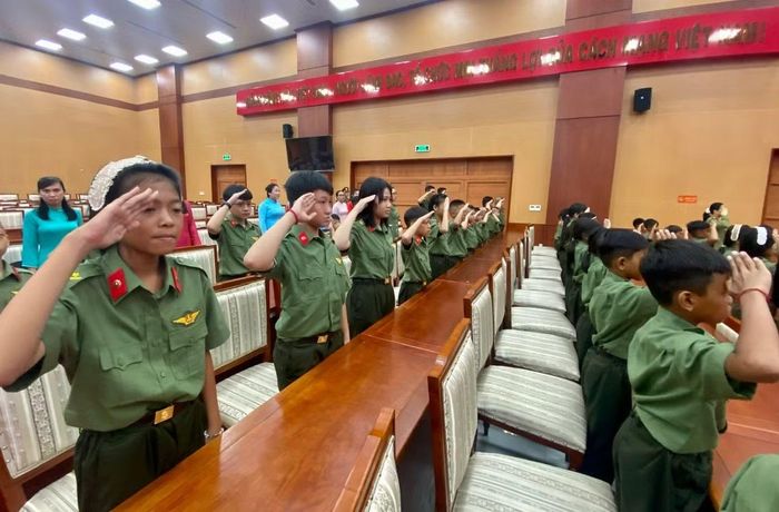 Trường Văn hóa CAND IV tại Tây Ninh khai giảng năm học mới.