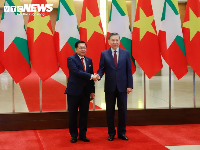 Đây cũng là lần đầu tiên ông Min Aung Hlaing thăm Việt Nam kể từ khi nhậm chức Tổng thống vào tháng 4/2026.
