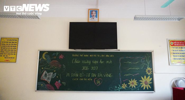 Các phòng học bộ môn, không gian chức năng được đầu tư, đáp ứng tốt hơn nhu cầu học tập của học sinh. (Ảnh: Tiến Thắng)