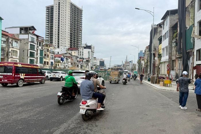 Khu vực thực hiện dự án đang từng bước được giải phóng mặt bằng, phục vụ chỉnh trang đô thị và hoàn thiện hạ tầng. Ảnh: H.Duy