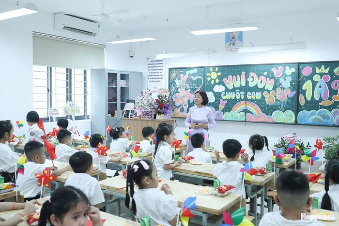 Phường Tây Hồ hướng tới đổi mới tư duy, tạo chuyển biến mạnh mẽ về chất lượng giáo dục. Ảnh: Ngọc Tú