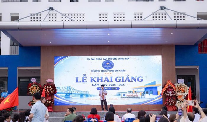 Trường THCS Phan Bội Châu sẽ chú trọng phát triển năng khiếu nghệ thuật cho học sinh từ năm học đầu tiên. Ảnh: PV