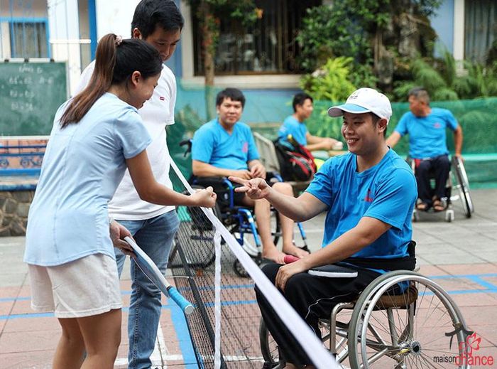 Cả chương trình của Liên Hợp Quốc và Việt Nam đều chú trọng khả năng tiếp cận dịch vụ công dễ dàng cho người khuyết tật. Ảnh: Maison Chance