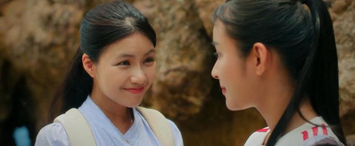 Linh hứa sẽ đồng hành cùng với Minh. Ảnh VTV