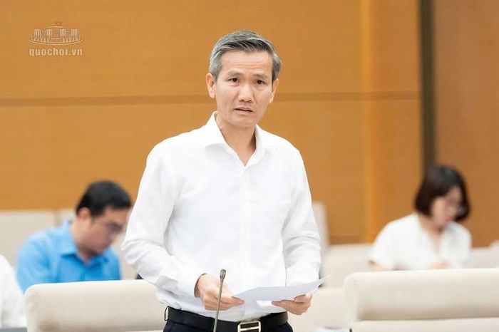 Thứ trưởng Bộ Nội vụ Cao Huy. Ảnh: Media Quốc hội