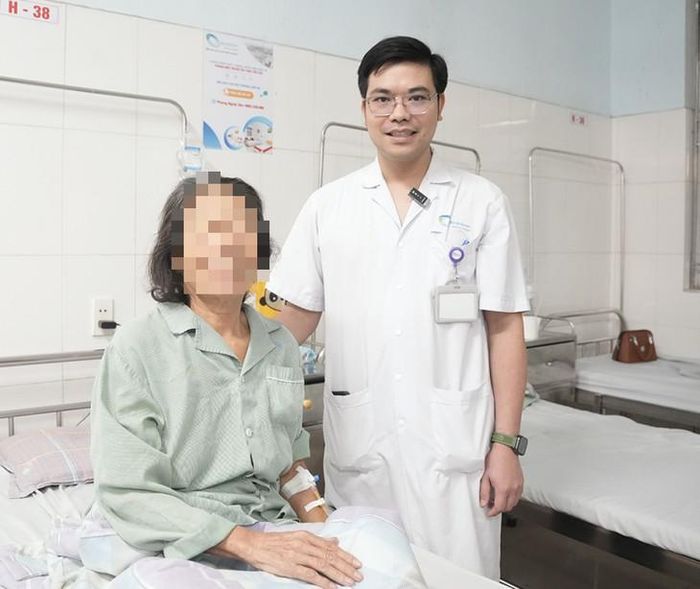 Sức khỏe của bệnh nhân hồi phục sau phẫu thuật. Ảnh: BVCC