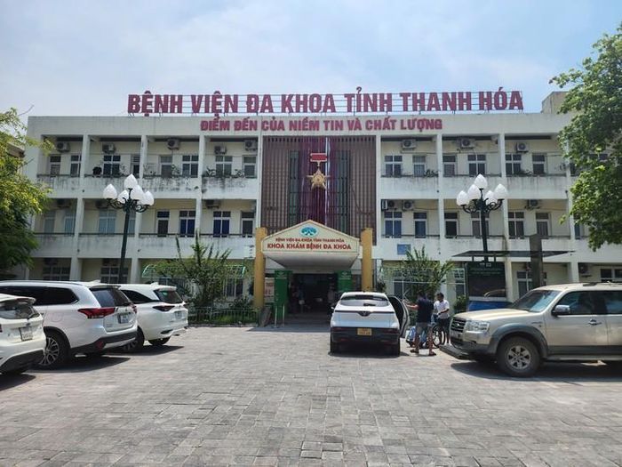 Bệnh viện Đa khoa tỉnh Thanh Hóa, nơi xảy ra sự việc. Ảnh: Ngọc Hưng.