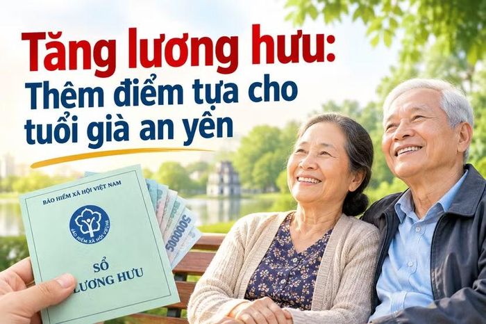 Lương hưu ổn định đóng vai trò như "tấm lá chắn" kinh tế đối với người cao tuổi.