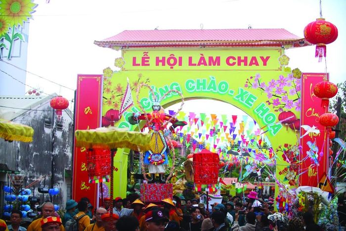 Lễ hội Làm Chay quen thuộc ở Tây Ninh.